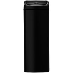 Brabantia Rectangular Touch Bin, Black, 25L